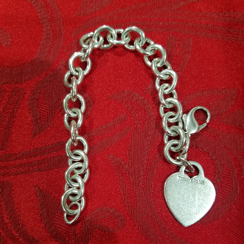 Tiffany & Co heart tag bracelet